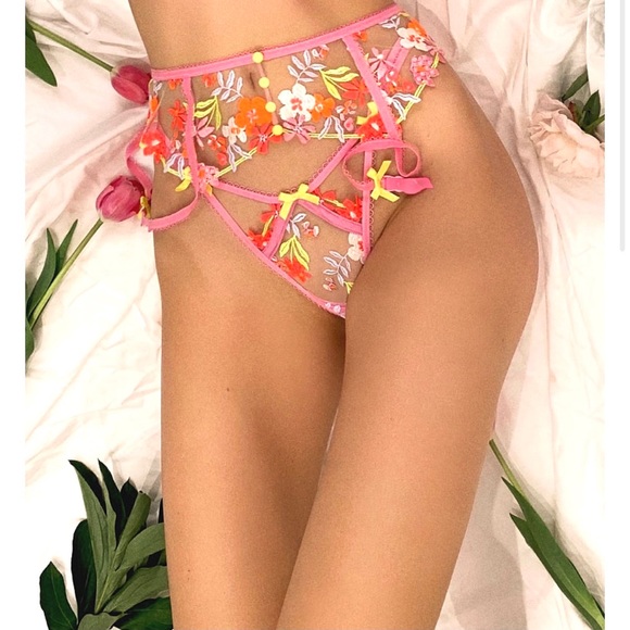 For Love & Lemons Summer Tide Garter Belt - Picture 3 of 7